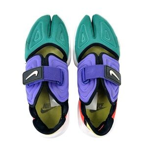 NIKE Aqua Rift Indigo Burst Lowtop Tabi Toe Clog Sneakers in Original Mashup